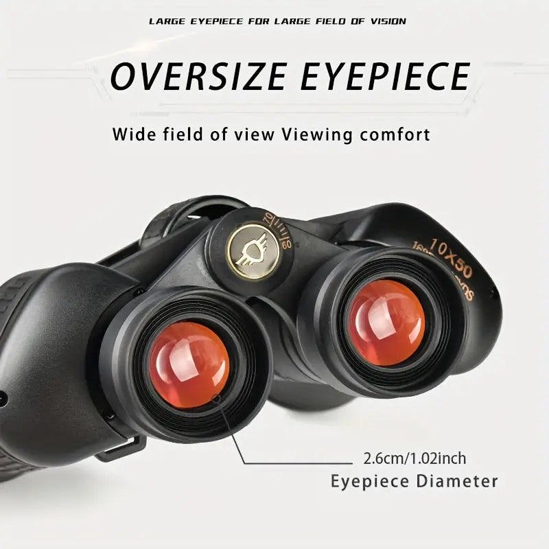 LUXUN 10X50 BINOCULARS - BLACK