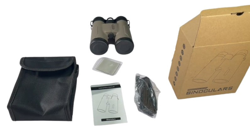 SUNCORE 10X42 BINOCULARS - KHAKI